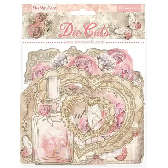Stamepria Die-Cuts-Shabby Rose {1}