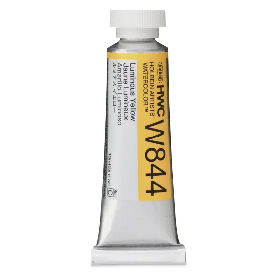 Holbein Artists' Watercolor - Luminous Yellow, 15 ml Tube {1}