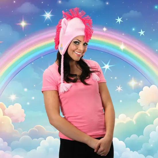 My Little Pony Pinkie Pie Knit Laplander Costume Hat {4}