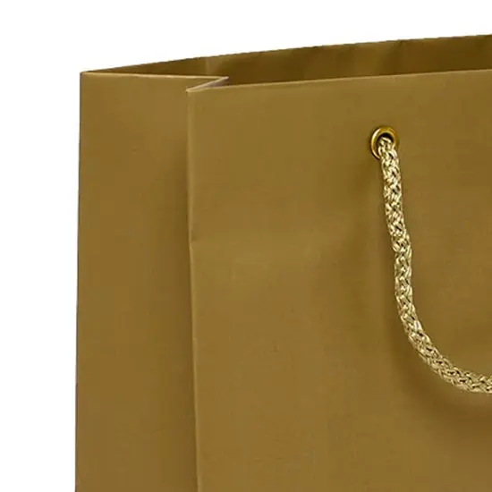 Fashionable Matte Euro Tote 9" x 3 1/2" x 7" {4}