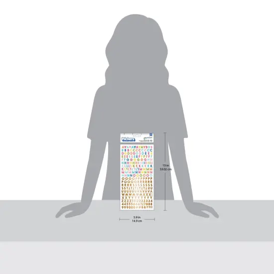 Paige Evans Adventurous Mini Thickers-Alphabet {3}