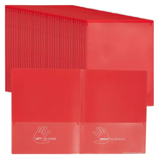2-Pocket Parent-Teacher Classroom Communication Folder, 36-Piece Red {1}