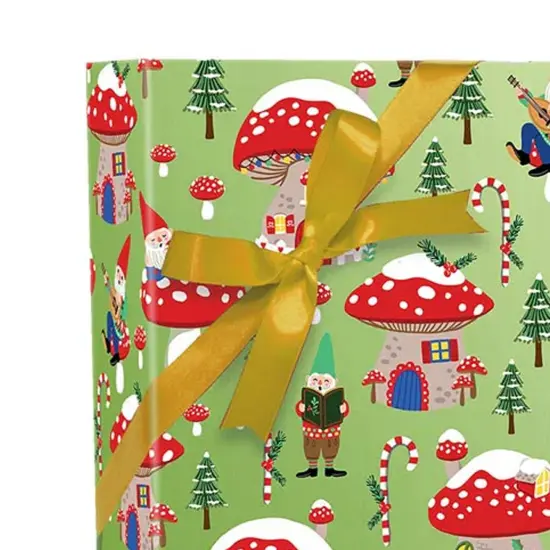 Christmas Gnomes Wrapping Paper 30'' x 417' {6}