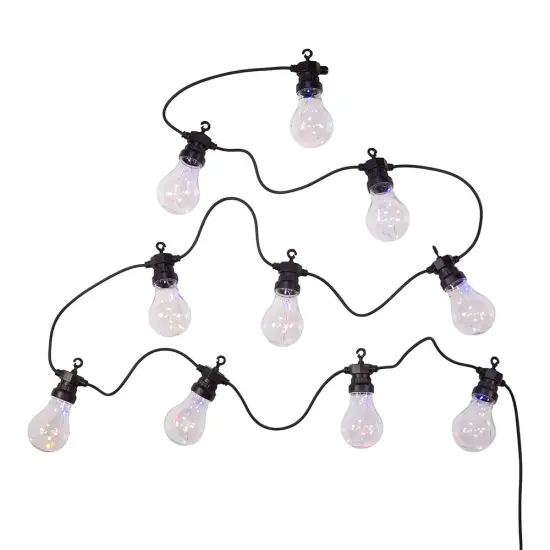 Kurt Adler 40-Light Edison Bulb Set with Multi-Colored Fairy Lights {6}