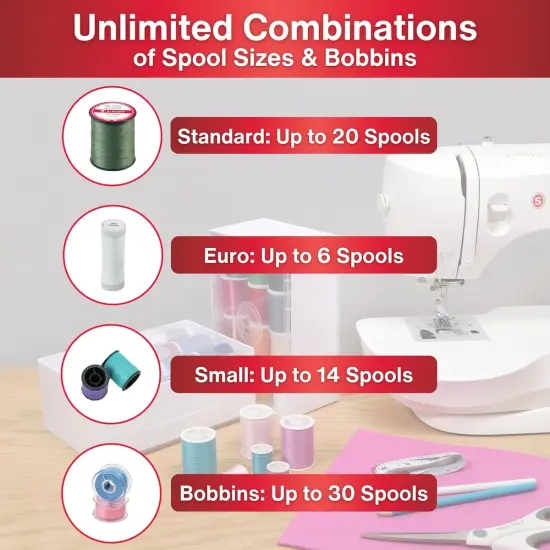 SINGER Thread Spool Organizer-1/Pkg {6}