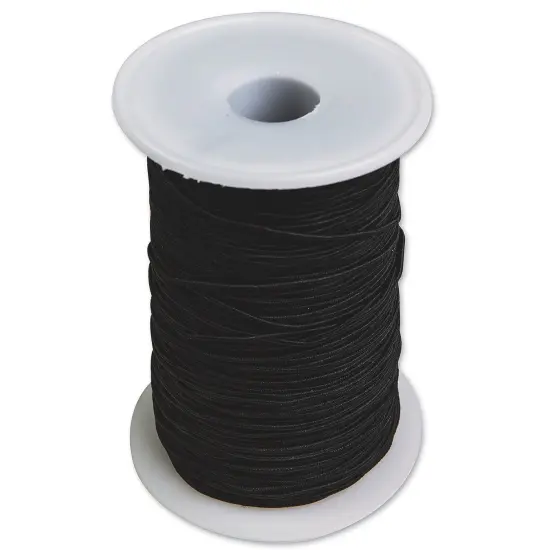 Heavy Elastic Cord, 144 Yds., Black {1}