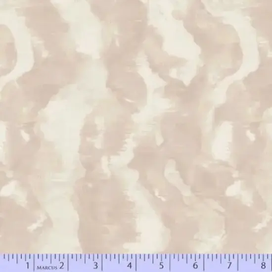 Natural Tan Wavy Stripe Cotton Wideback Fabric Per Yard {1}