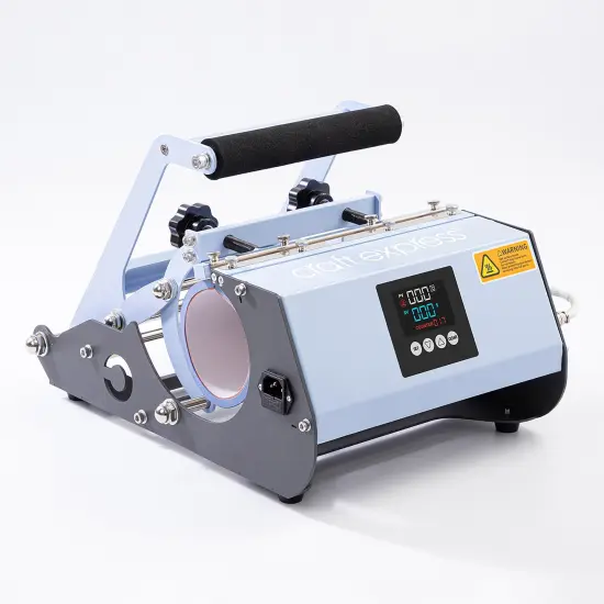 Craft Express Elite Pro Mug And Tumbler Heat Press 2-in-1-Light Blue {3}