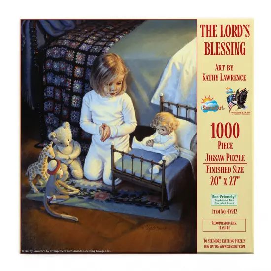 Sunsout The Lord's Blessing 1000 pc Jigsaw Puzzle 47912 {4}