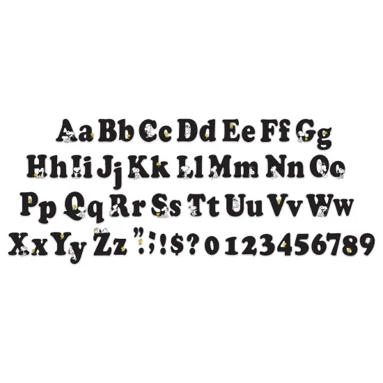 Peanuts Deco Letters {1}