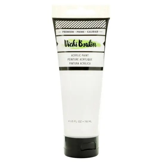Vicki Boutin Mixed Media 4oz Paint-White {1}