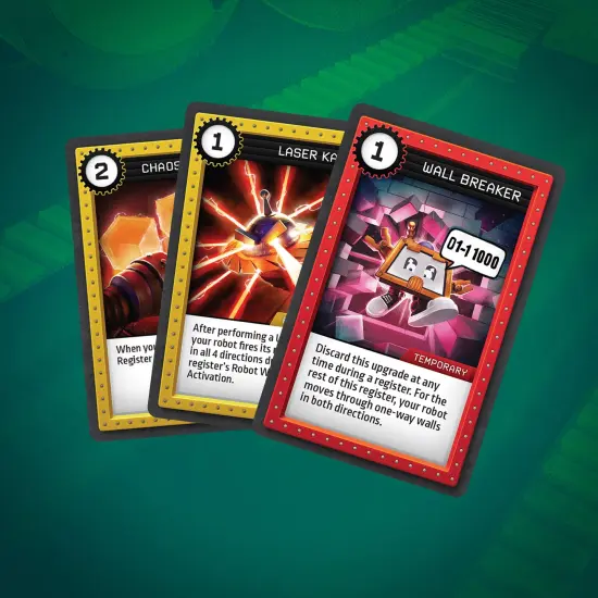 Renegade Game Studios: Robo Rally: Contamination Expansion - Racing Board Game, Trap Doors & Chop Shop Cards, Ages 12+, 2-6 Players, 45-90 mins {5}