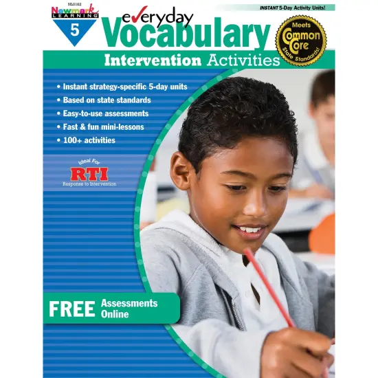 Everyday Intervention Activities for Vocabulary, Grade 5 {1}