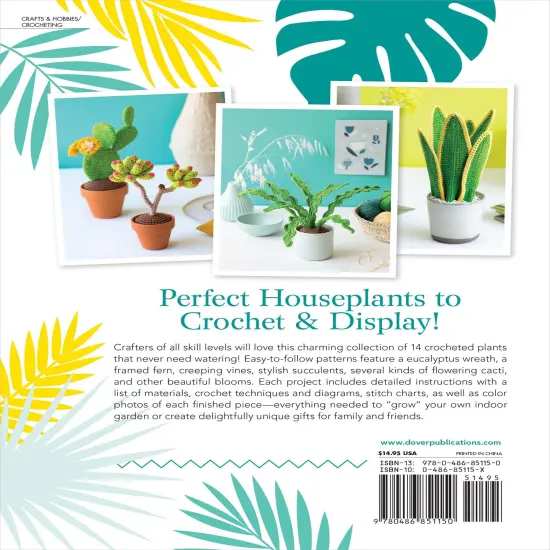 Adorable Houseplants To Crochet {3}