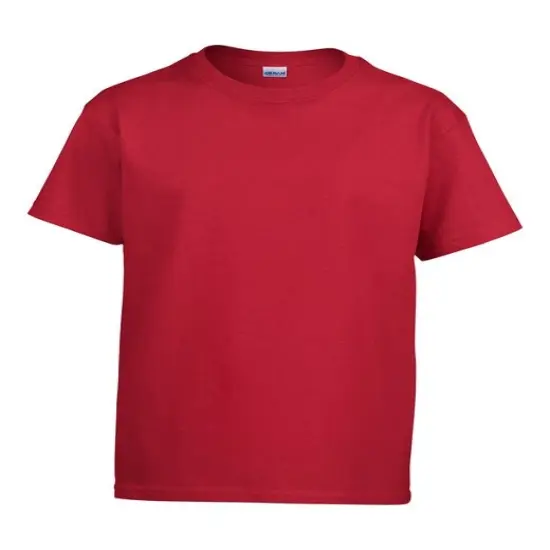 Gildan&reg; Youth Ultra Cotton Crew neck Short Sleeve T-Shirt MAROON {6}