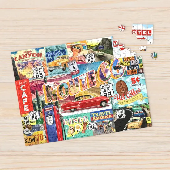 Route 66 1000-Piece Puzzle {4}