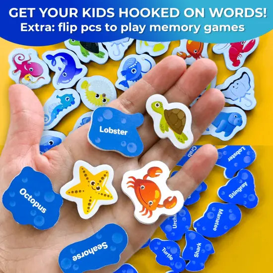 Fishing & Memory Travel Game for Kids {5}