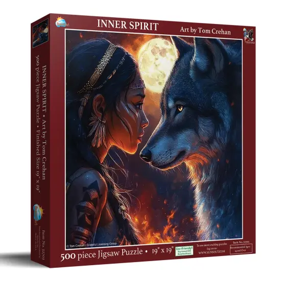 Sunsout Inner Spirit 500 pc Jigsaw Puzzle 52703 {3}
