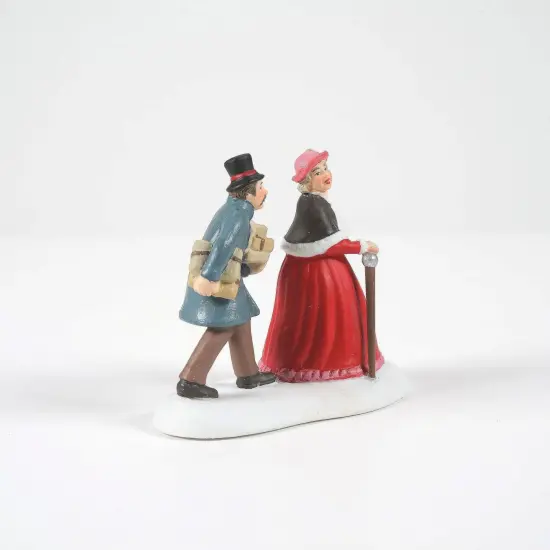 Department 56 Department 56 Dicken's Village Last Minute Holiday Shopping Christmas Figurine #6011403 Multi {4}