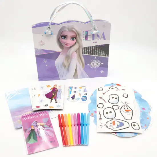 Tara Toy: Activity Tote - Disney Frozen 2 - All-In-1, Store Everything Inside The Character Tote, Color-Sticker-Pad Activities, Play Scenes, Kids 3+ {3}