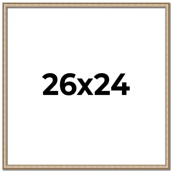 Photo Size Minimalist Silver Picture Frame - UV Acrylic, Foam Board Backing, Hanging Hardware {1}