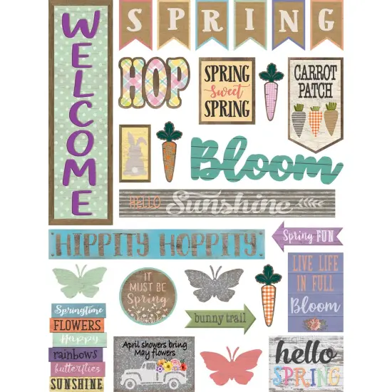 Home Sweet Classroom Spring Mini Bulletin Board Set {1}