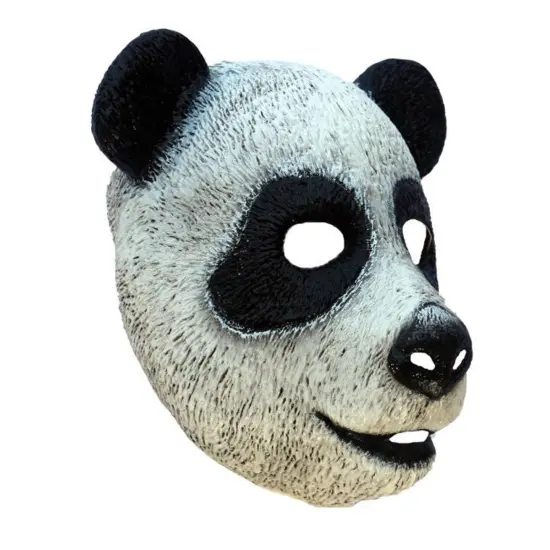 Panda Adult Latex Costume Mask {4}