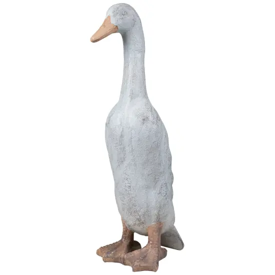 Northlight Ducks Outdoor Garden Statues - 17.25" - Set of 2 White {7}