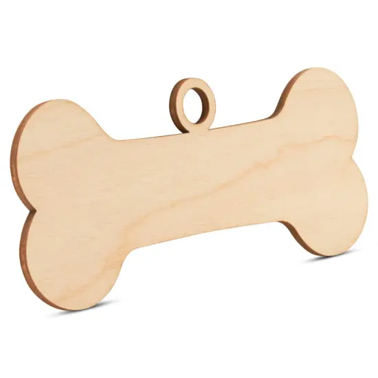 Dog Bone Christmas Ornament, From 4"- 8", Wood Craft | Woodpeckers {2}