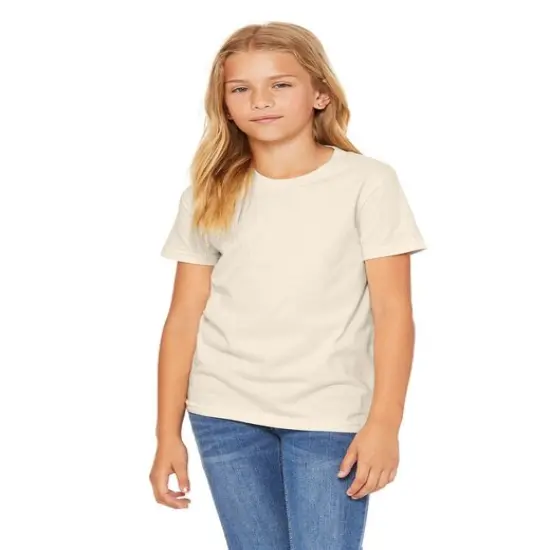 Bella + Canvas&reg; Youth Jersey T-Shirt NATURAL {1}