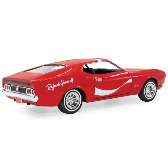 Collections Etc Coco-Cola 1971 Ford Mustang 1:24 Scale Die-Cast Model {5}