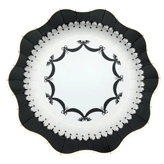 ELEGANT HALLOWEEN DINNER PLATES {1}
