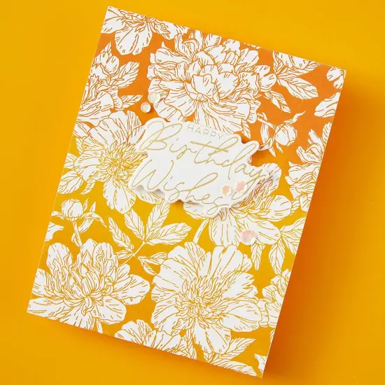 Spellbinders Press Plate & Die Set By Yana Smakula-Let's Celebrate Sentiments {6}