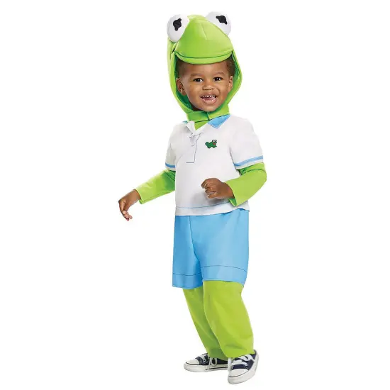 Charming Kermit the Frog Costume for Kids {1}