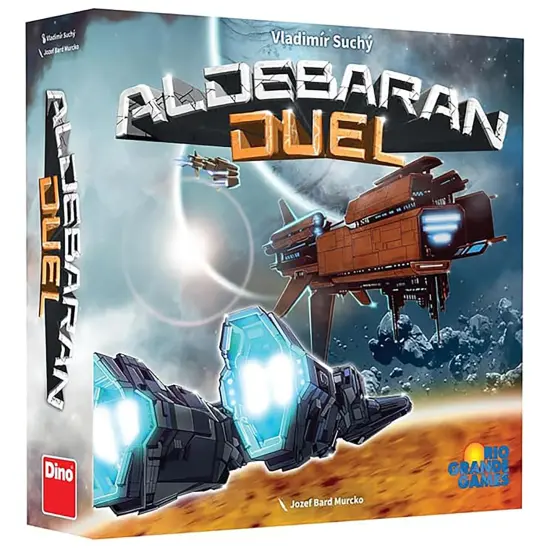 Rio Grande Games: Aldebaran Duel - Economic Strategy Game, Space Theme, Colonize- Research-Dominate, Empire Development, 2 Players, 45-90 Mins {1}