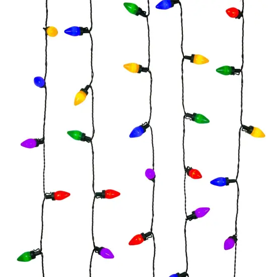 Kurt Adler 100-Light C7 Multicolored String Light Set {1}