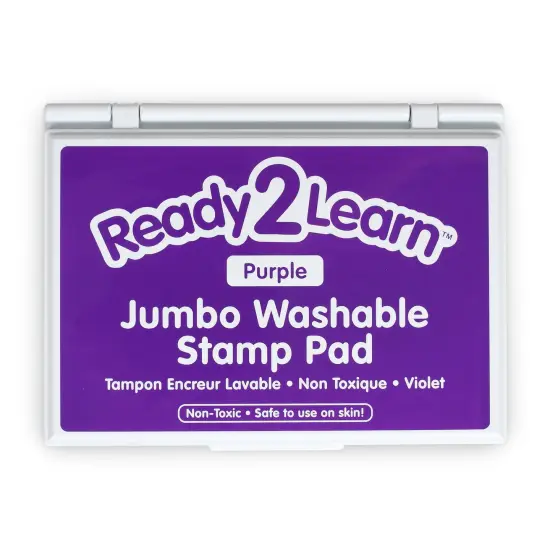 Jumbo Washable Stamp Pad - Purple - 6.2"L x 4.1"W {1}
