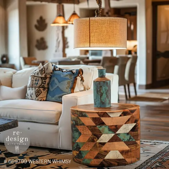 Prima Re-Design Decor Tissue Paper Pack-Western Whimsy {2}