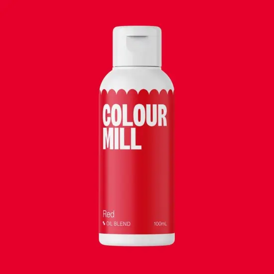 100ml Oil Based Colouring Red Rich Vibrant Gel Colour Perfect For Buttercream Chocolate Cake Ganache {3}