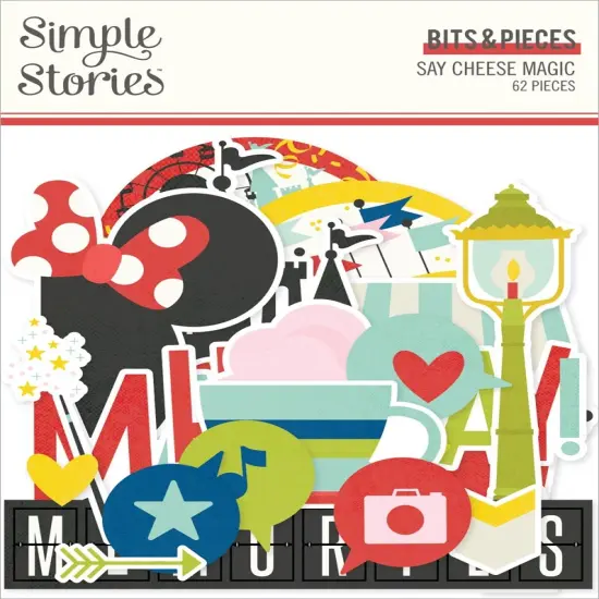 Say Cheese Magic Bits & Pieces Die-Cuts 62/Pkg-Bits {1}