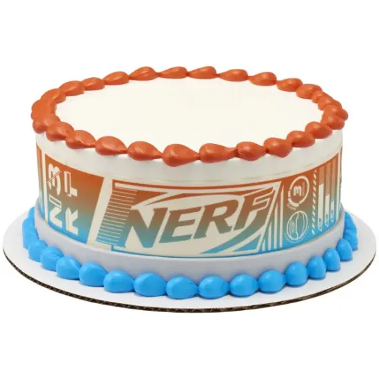 Nerf&trade; Shots and Goals Edible Cake Topper Image Strips {1}