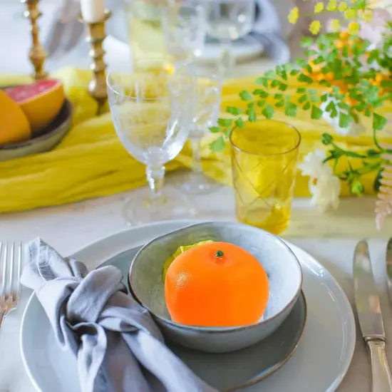 12 pcs Fake Oranges {2}