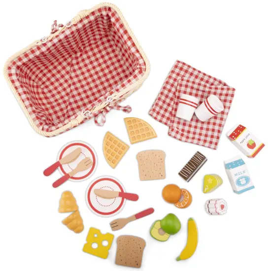 New Classic Toys Picnic Basket Set 27 pieces {5}