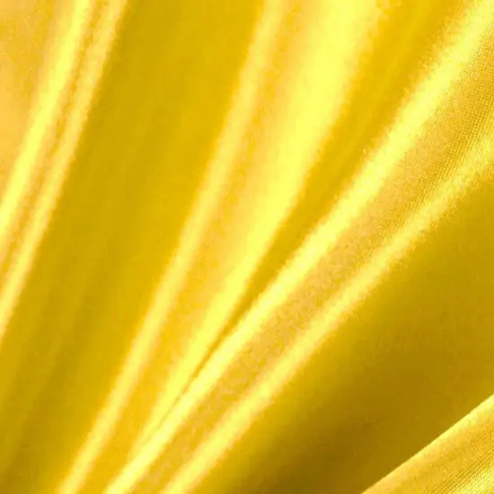10 Yard Yellow Satin Fabric Roll For Bridal Wear Backdrops Crafts Upholstery Apparel 60 Inch Wide {1}