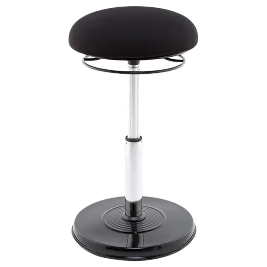 Office PLUS Everyday Adjustable Chair 18.5-26.75", Black {1}