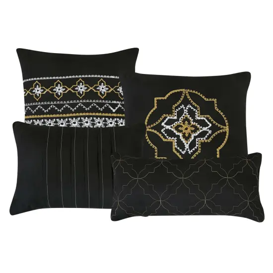 Tzilla Luxury 7 Pieces Comforter set {2}