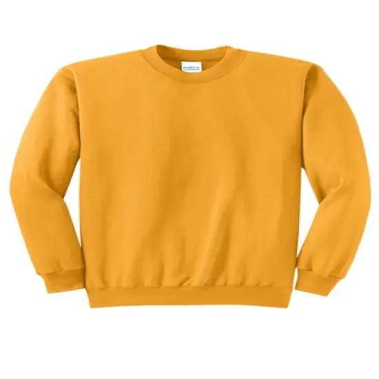 Port & Company&reg; Core Fleece Crewneck Sweatshirt Gold&nbsp; {1}