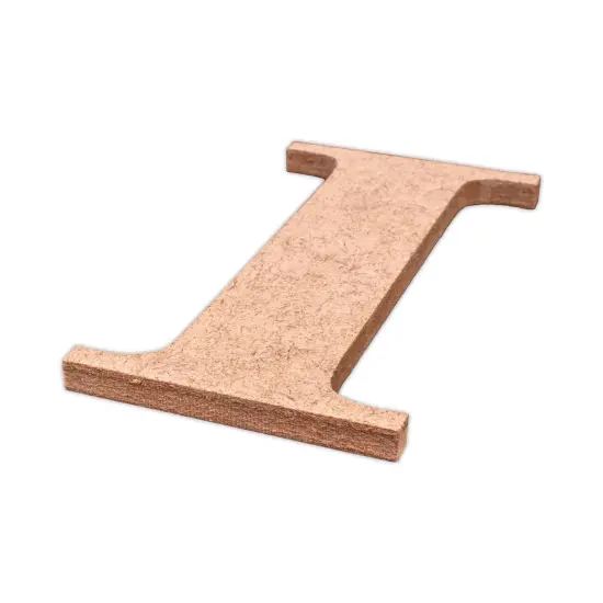 Little Birdie MDF Alphabets Upper Case 4" 1/Pkg-I {3}