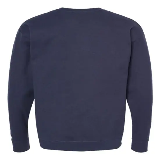 Tultex&reg; Fleece Crewneck Sweatshirt Navy {2}