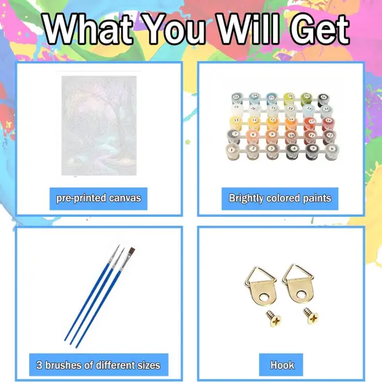 Tree Paint by Number Kits for Adults-Tree of Life Paint by Numbers Kits for Adults,Tree of Life Paint by Number Kits on Canvas Perfect for Gifts Home Wall Decor(16x20inch) {5}